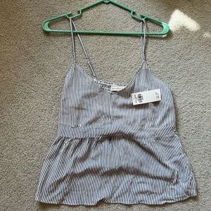 Abercrombie&Fitch babydoll striped tank